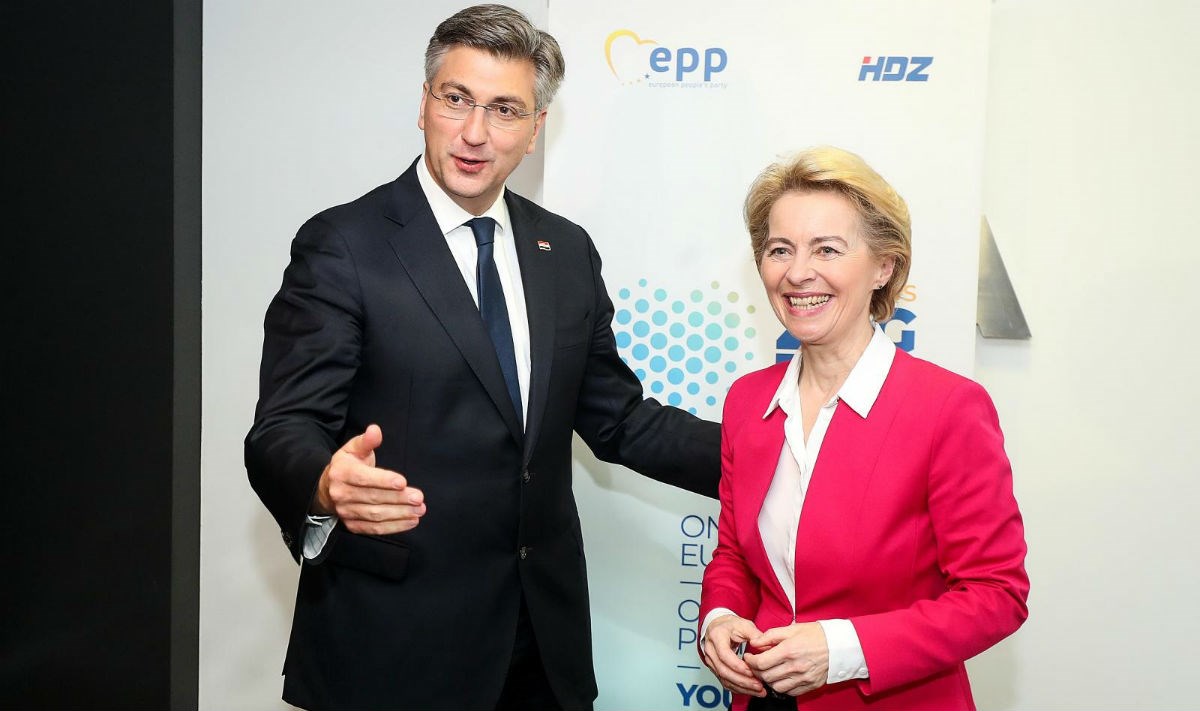 Von der Leyen u Zagrebu: Držim vam fige za ulazak u Schengen